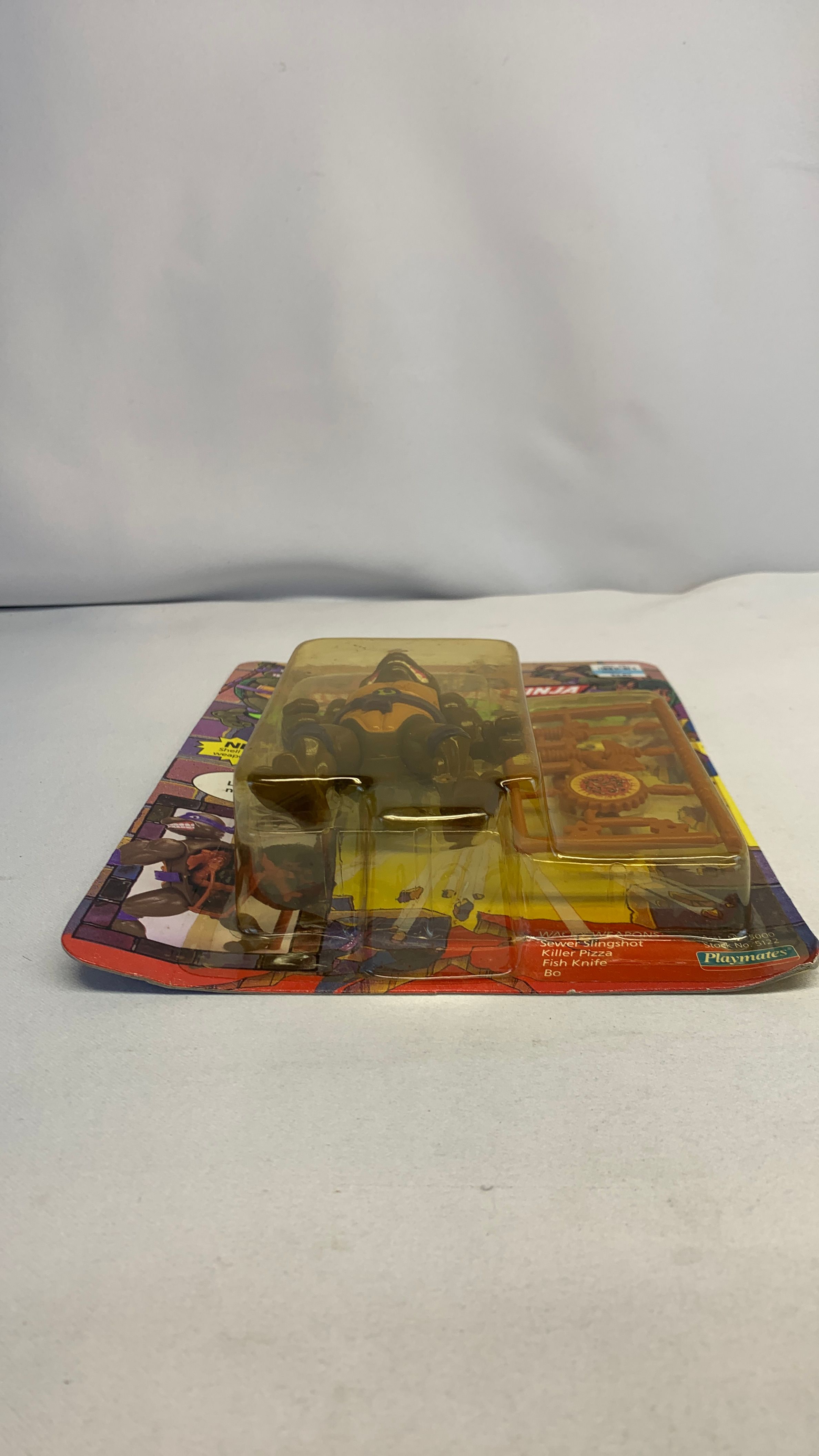 Playmates Teenage Mutant Ninja Turtles Donatello W Storage Shell Vintage Figure 1990 view 6