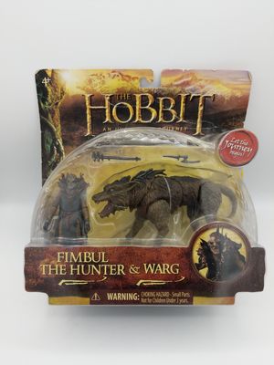 The Bridge The Hobbit Fimbul the Hunter &amp; Warg Figure 2012