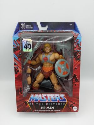 Mattel Masters of the Universe He-Man Figure 40th Anniversary 2022