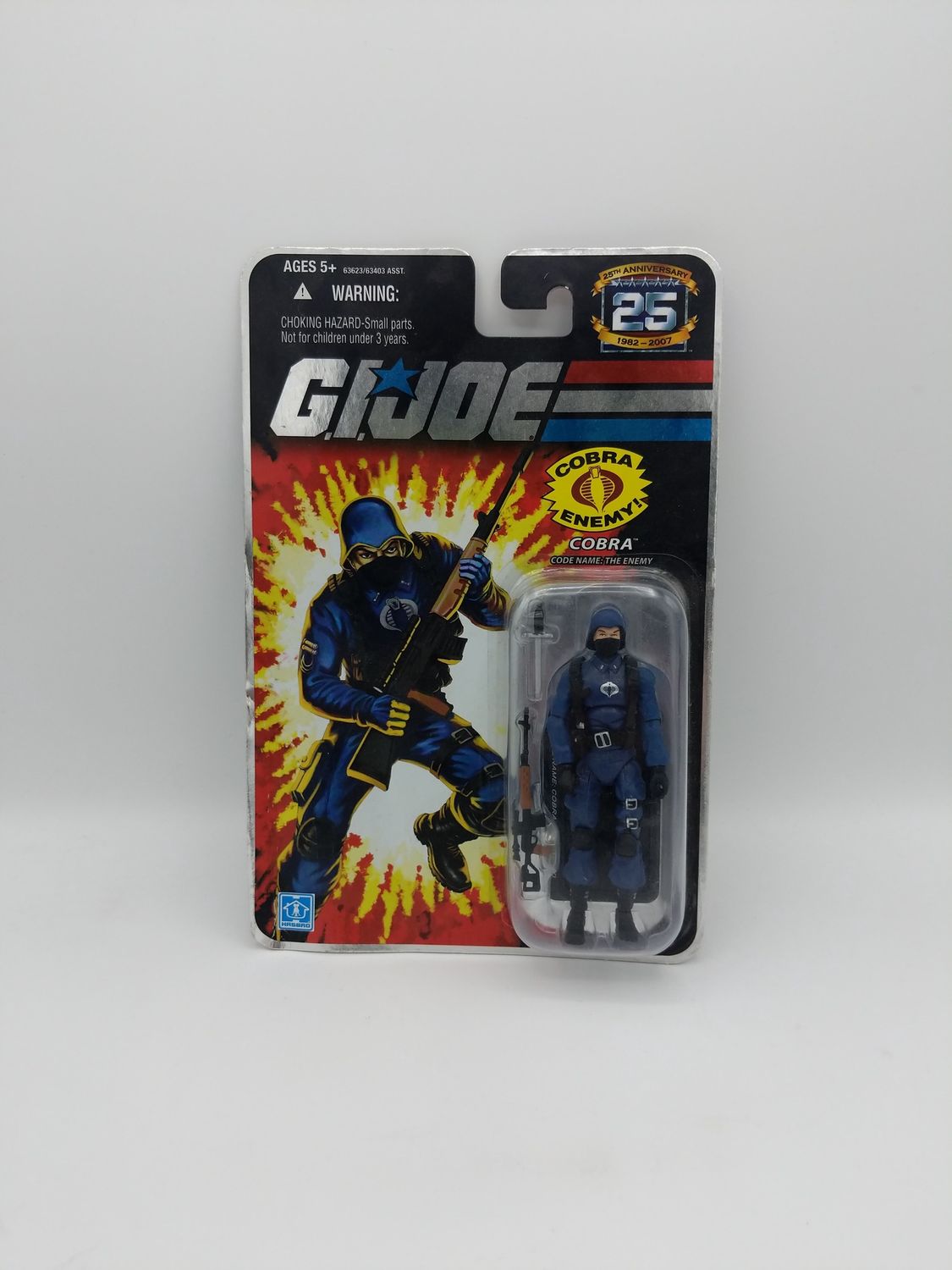 Hasbro G.I. Joe Cobra The Enemy Figure 25th Anniversary 2007