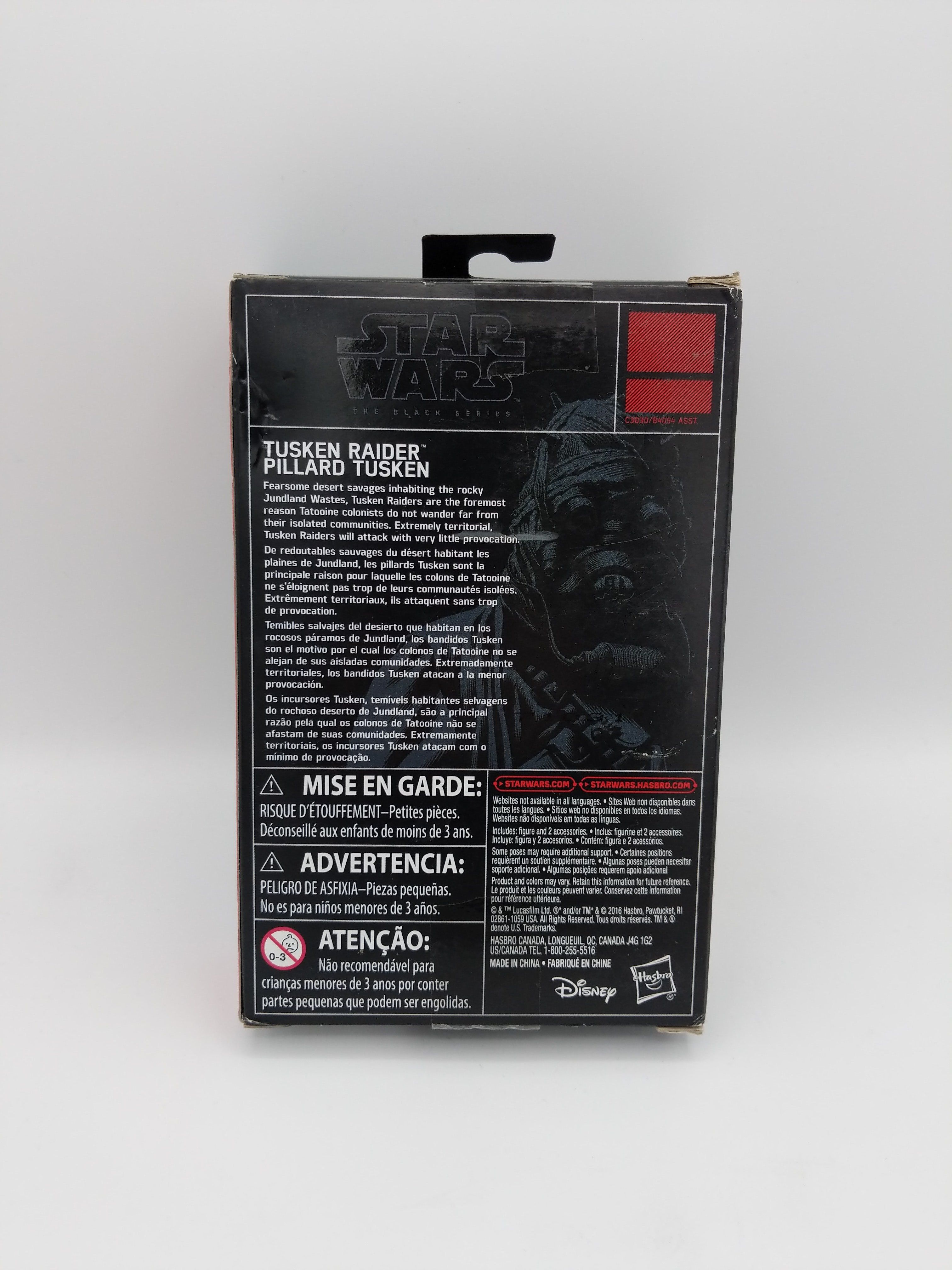 Hasbro Star Wars The Black Series Tusken Raider Figure 2016 view 2