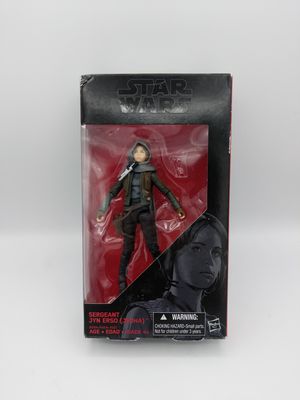 Hasbro Star Wars The Black Series Sergent Jyn Erso Figure #22 2016