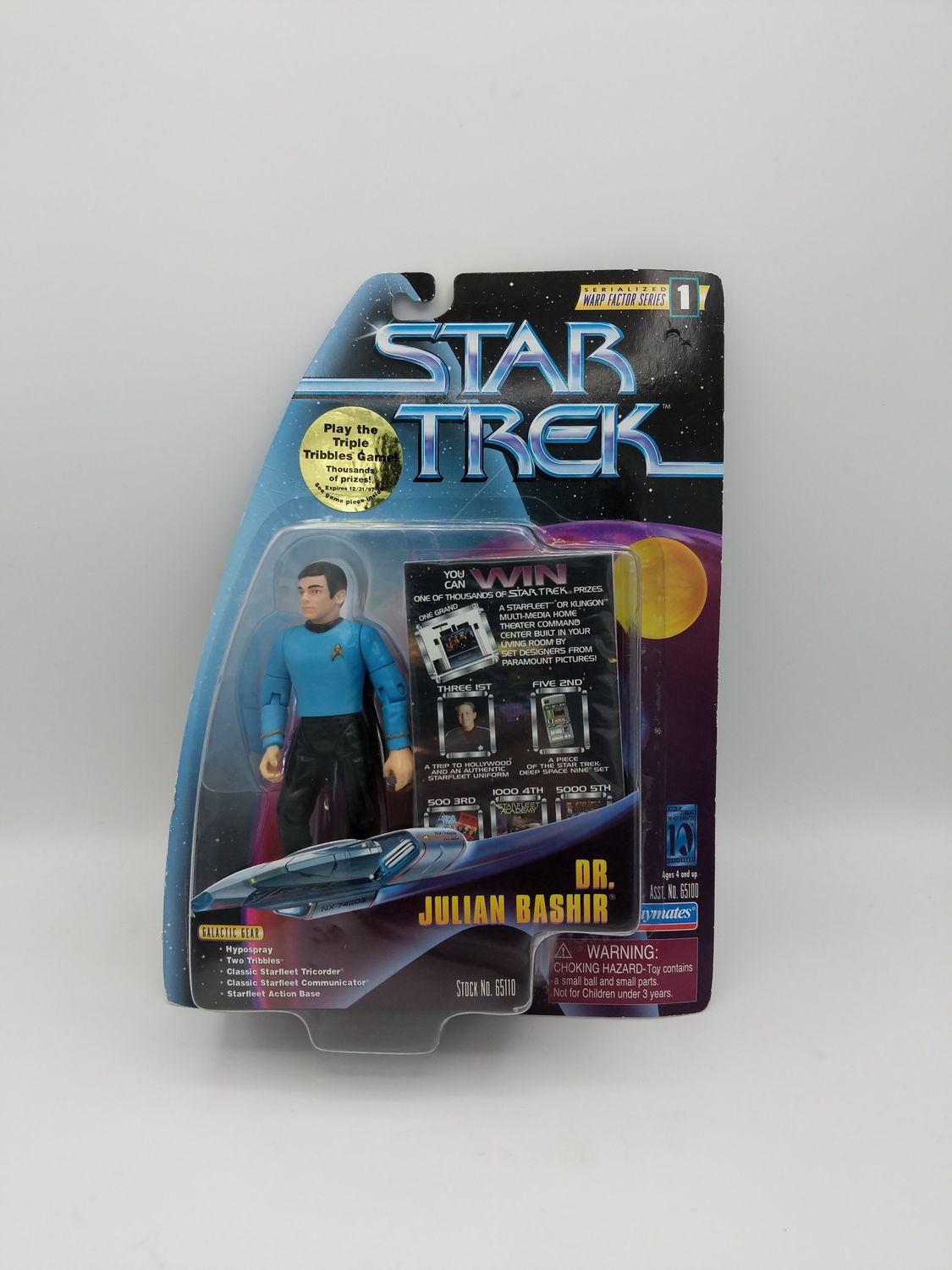 Playmates Star Trek Dr. Julian Bashir 1997