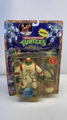Playmates Teenage Mutant Ninja Turtles Retro Rocket Raphael Vintage Figure 1994