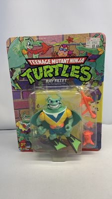 Playmates Teenage Mutant Ninja Turtles Ray Fillet Vintage Figure [1990]
