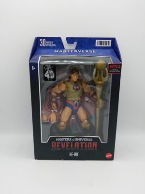 Mattel Masters of the Universe Revelation He-Ro Figure 40th Anniversary 2022