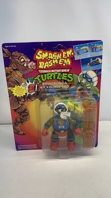 Playmates Teenage Mutant Ninja Turtles Kowabunga Kickboxin’ Leo Vintage Figure 1992