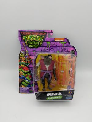 Playmates Teenage Mutant Ninja Turtles Splinter Master Sensei Figure 2023
