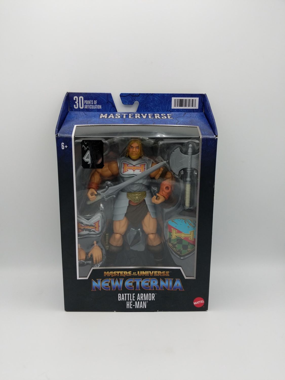 Mattel Masters of the Universe Battle Armor He-Man Figure 40th Anniversary 2022