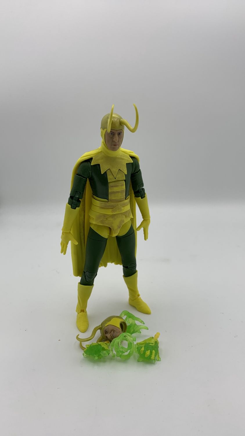 Hasbro Marvel Legends Classic Loki Figure 2022 (used)