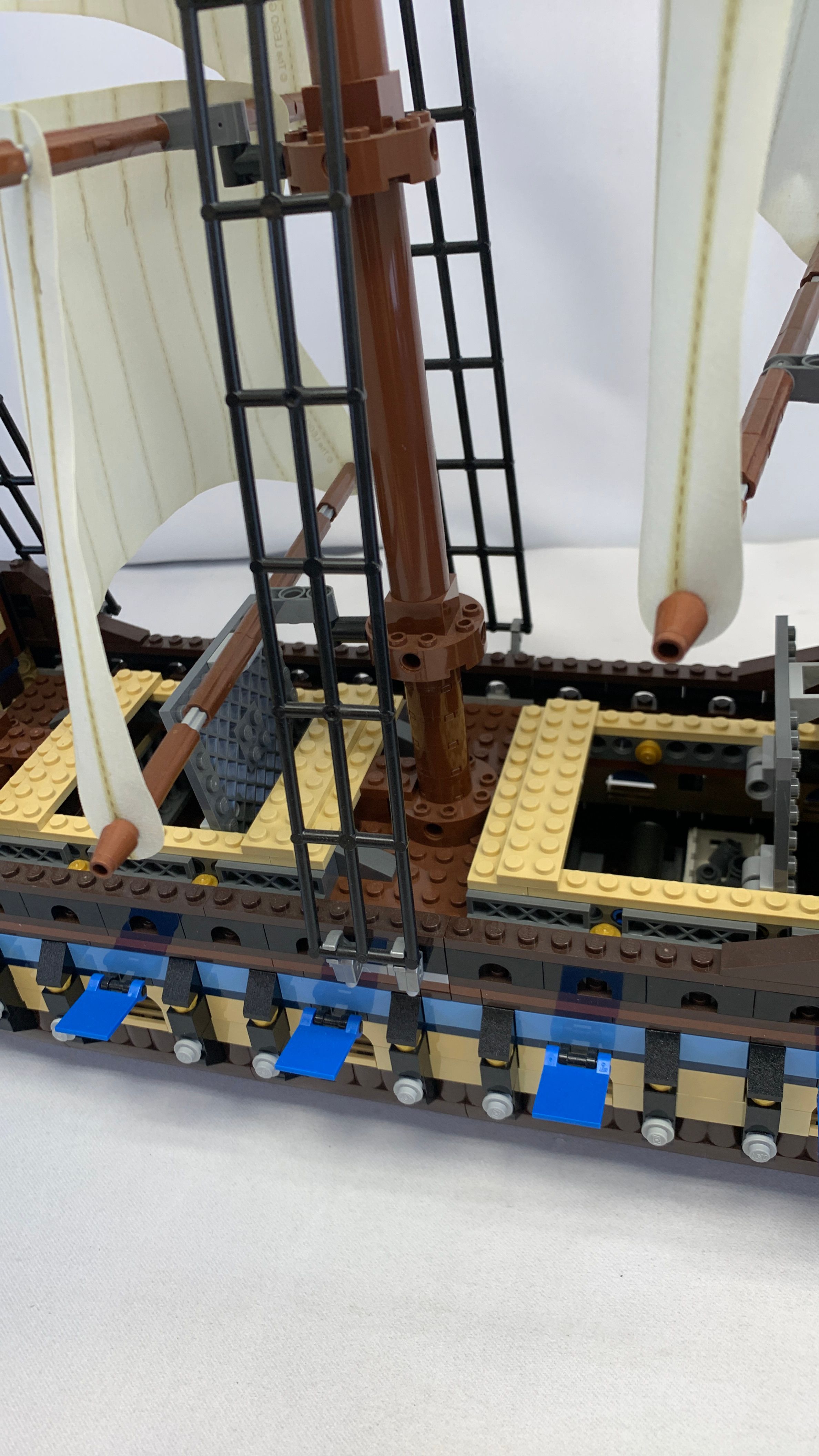 Lego 10210 Pirates Imperial Flagship 2010 (used) Incomplete Missing Capt’s Daughter view 5