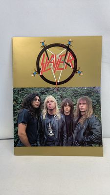 Slayer Regin In Blood Tour Program Book 1987