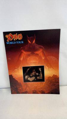 Dio Last In Line World Tour Program Book 1984