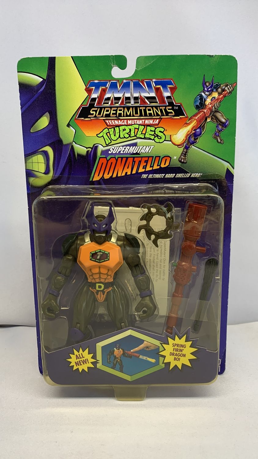 Playmates Supermutants Teenage Mutant Ninja Turtles Supermutant Donatello Vintage Figure 1994