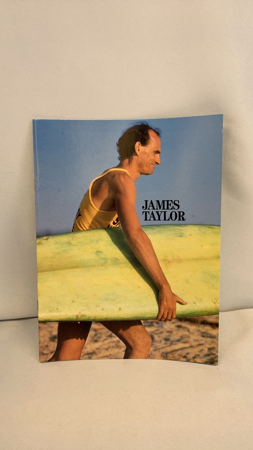 James Taylor That’s Why I’m Here Program Book 1986