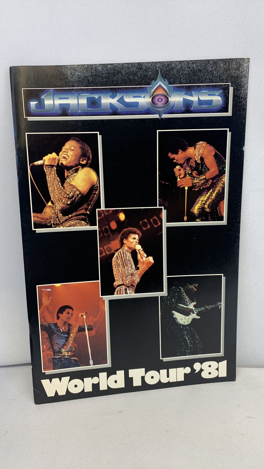 The Jacksons World Tour ‘81 Program Book 1981