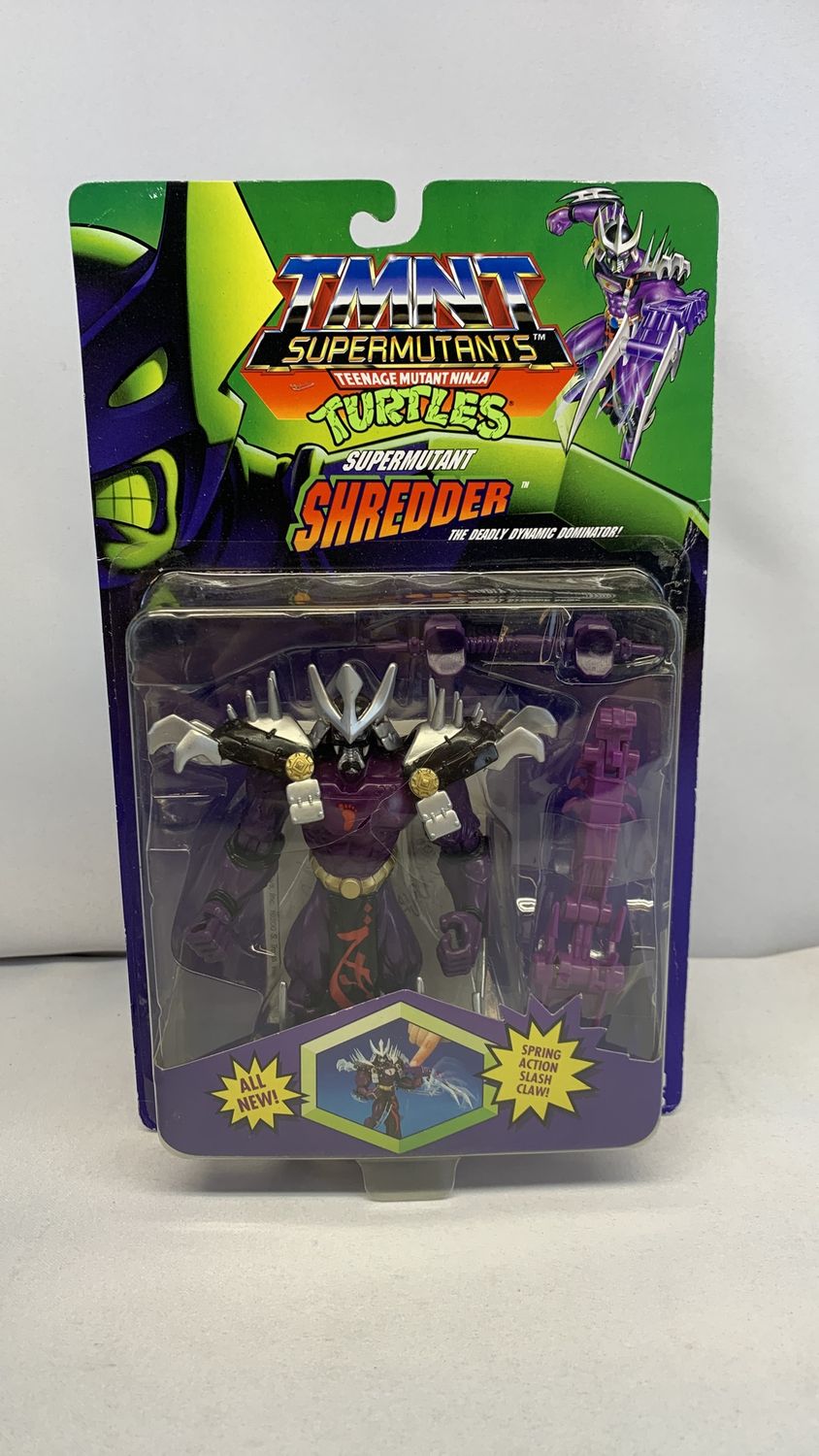 Playmates Supermutants Teenage Mutant Ninja Turtles Supermutant Shredder Vintage Figure 1994