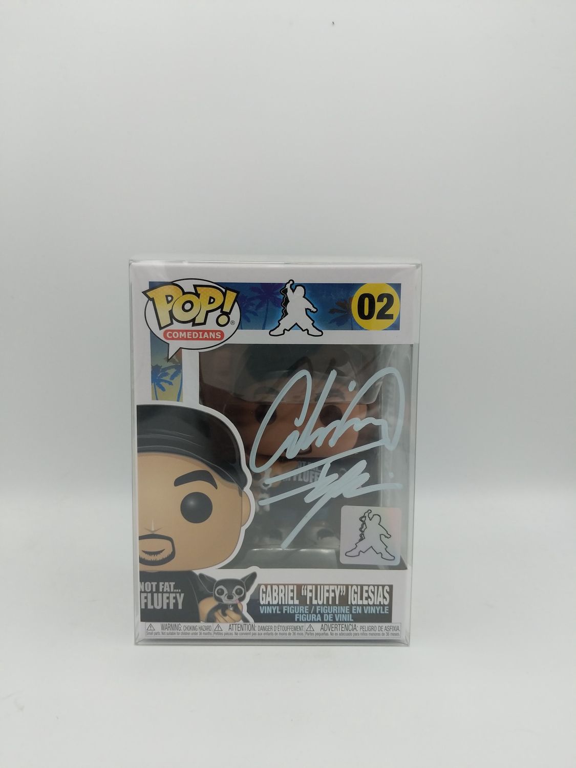 Funko Pop 02 Gabriel "Fluffy" Iglesias Figure Signed