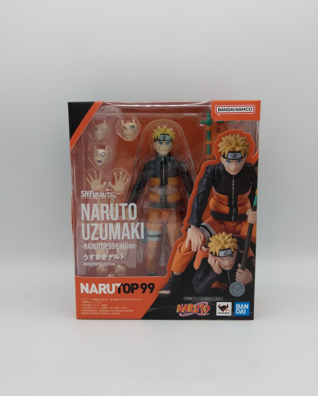 Bandai S.H. Figuarts Naruto Uzumaki Figure Narutop 99 Edition