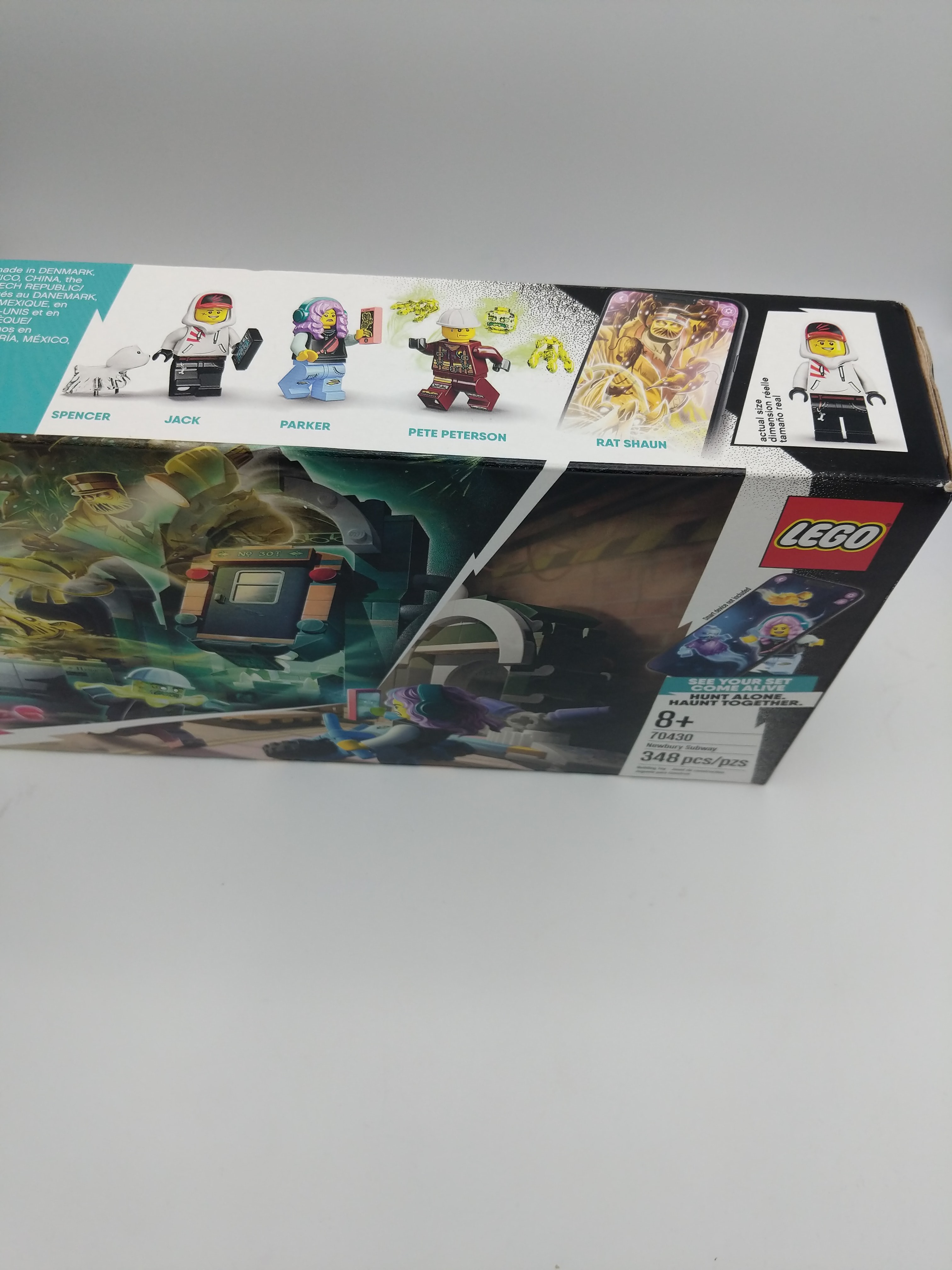 Lego 70430 Hidden Side Newbury Subway 2020 view 5