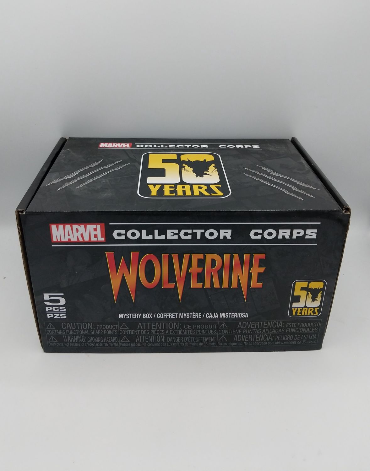 Funko Marvel Collector Corps Wolverine 50 Years Size 2XL