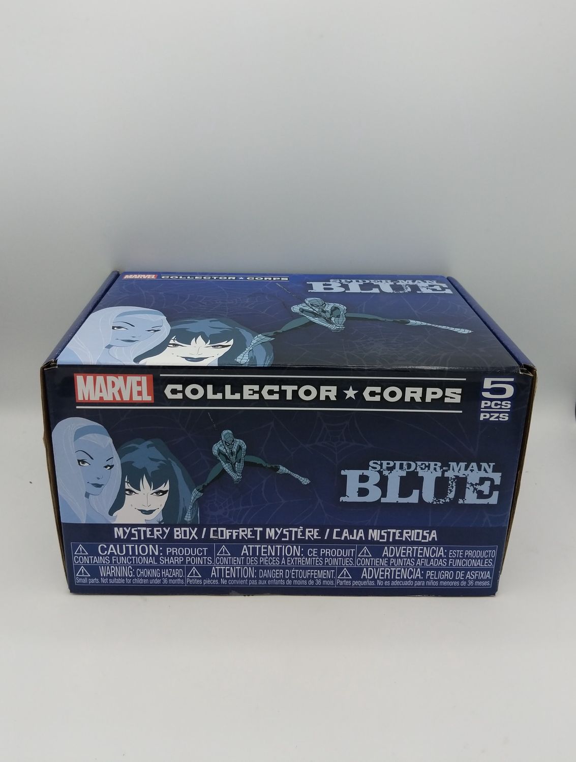 Funko Marvel Collector Corps Spider-Man Blue Size 2XL
