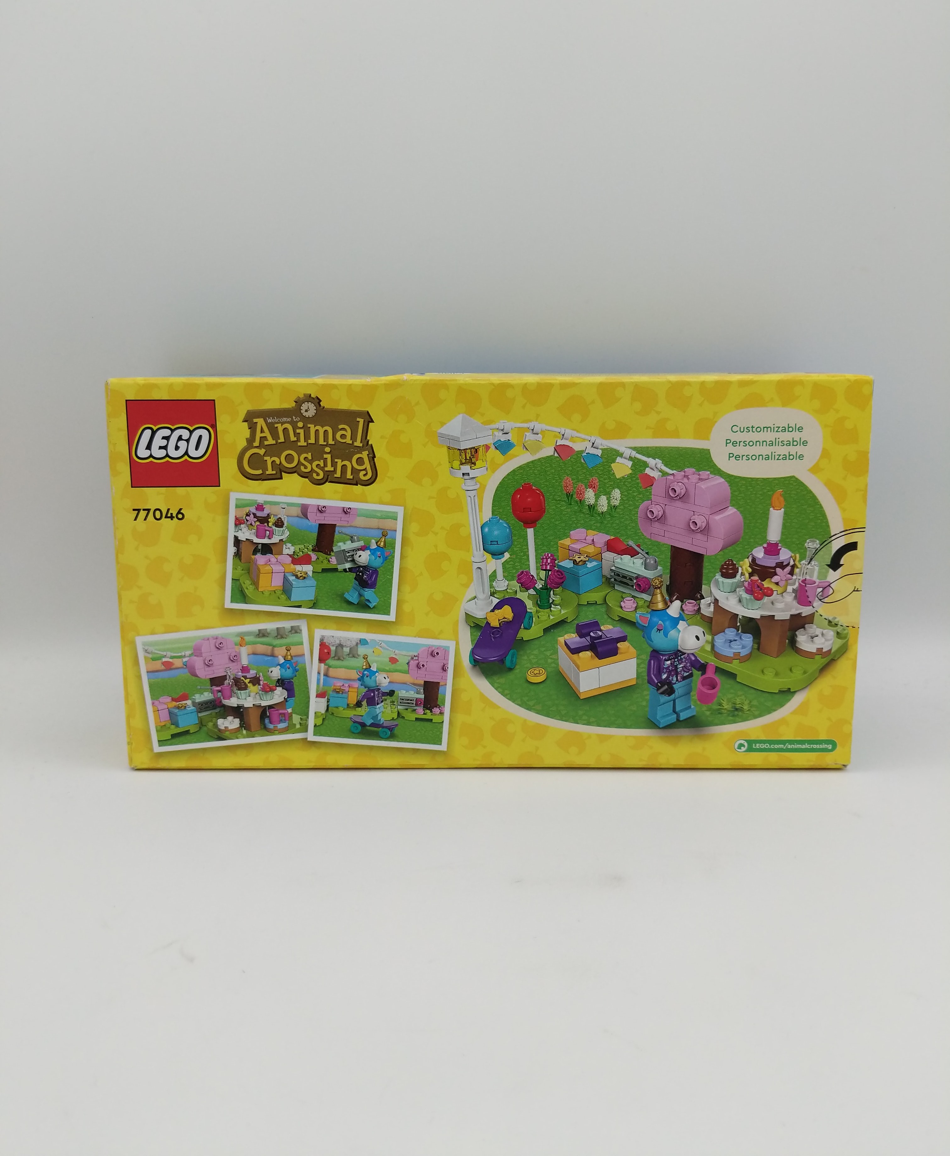 Lego 77046 Animal Crossing Julian's Birthday Party 2024 view 2