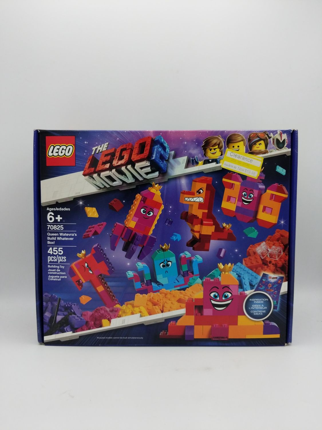Lego 70825 The Lego Movie 2 Queen Watevra's Build Whatever Box 2019