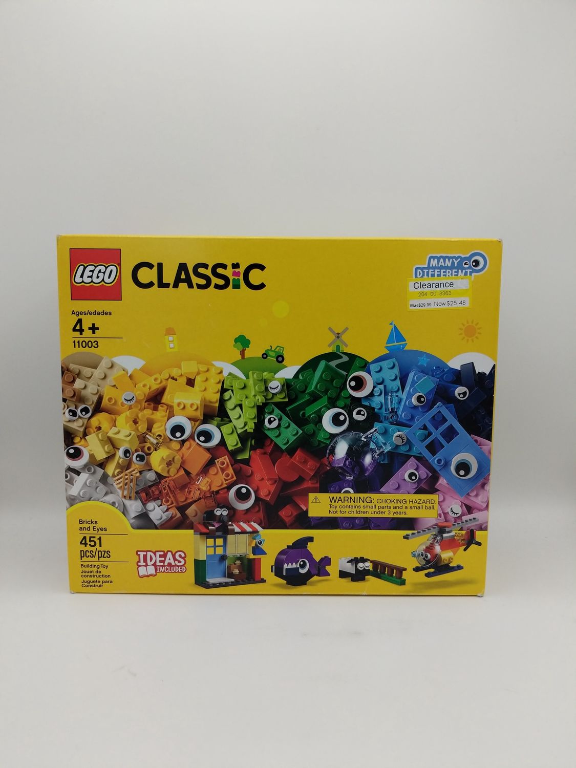 Lego 11003 Classic Bricks and Eyes 2019