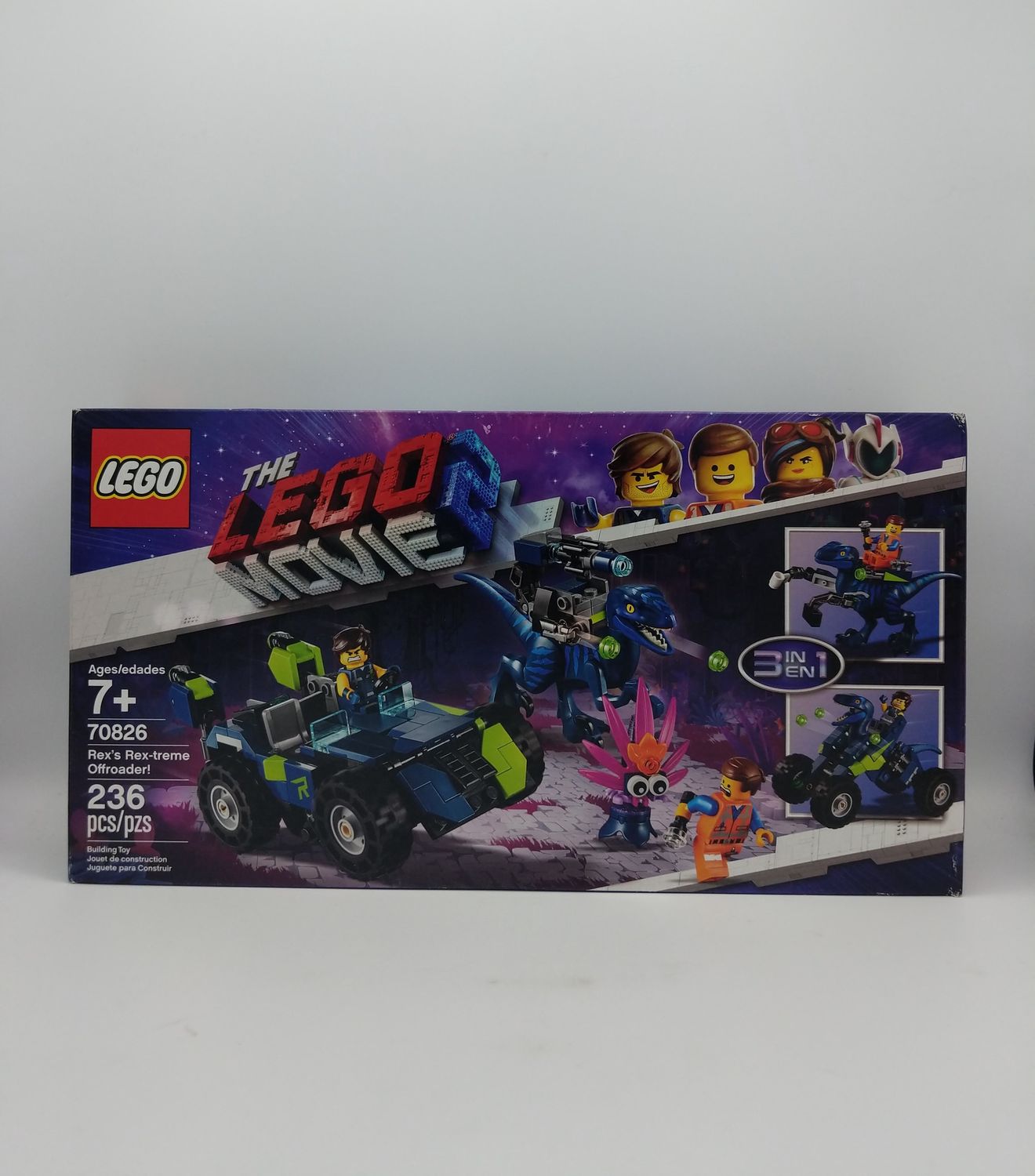 Lego 70826 The Lego Movie Rex's Rex-treme Offroader!  3 in 1 2019