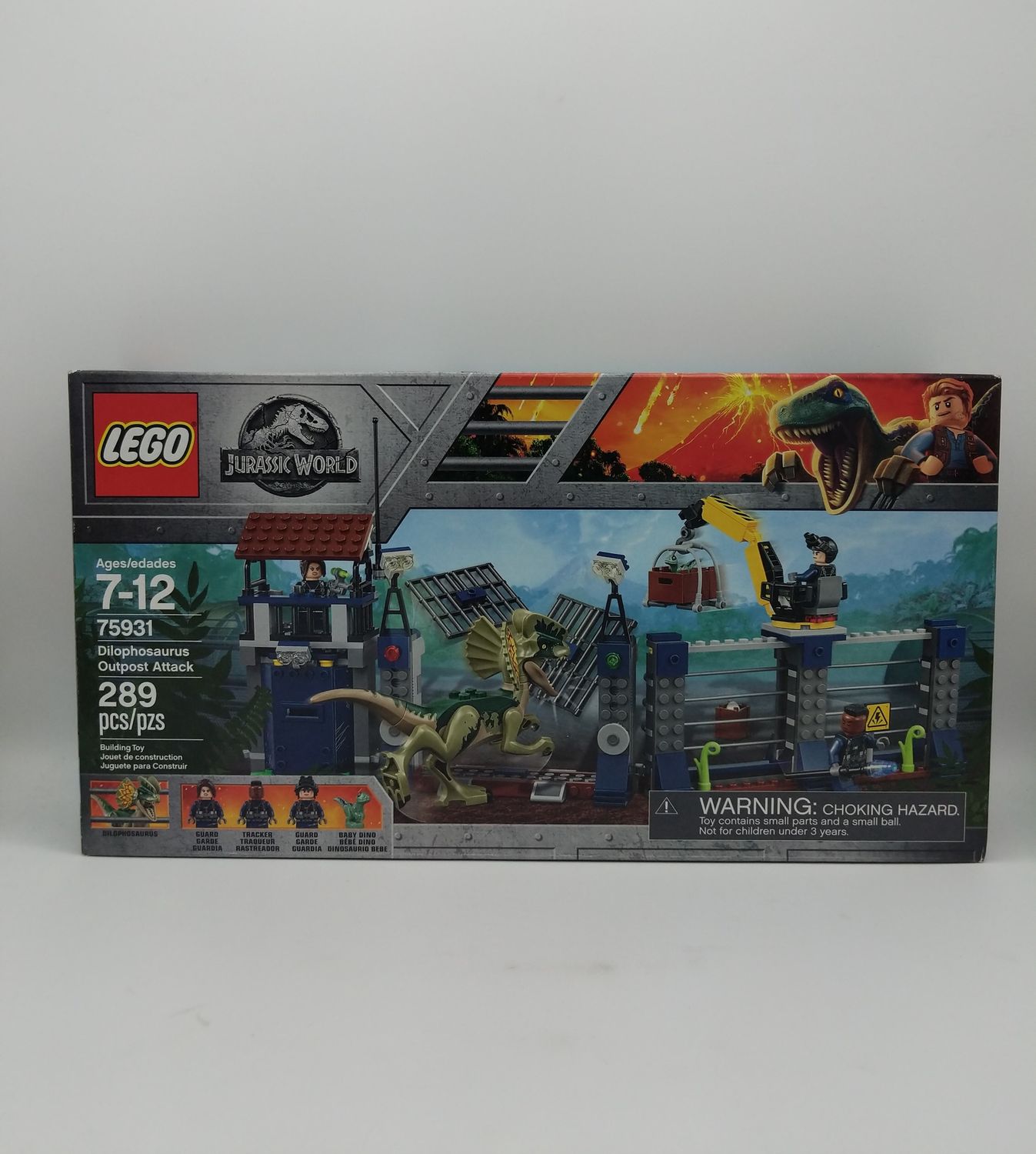 Lego 75931 Jurassic World Dilophosaurus Outpost Attack 2018