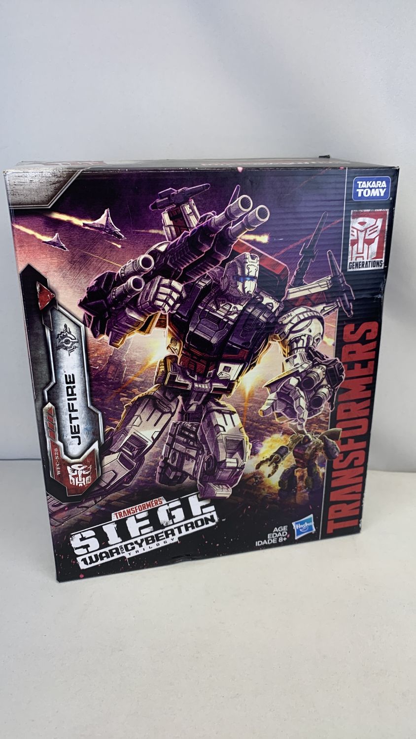 Hasbro Transformers War For Cybertron Siege Jetfire Figure 2019 (used) Incomplete 