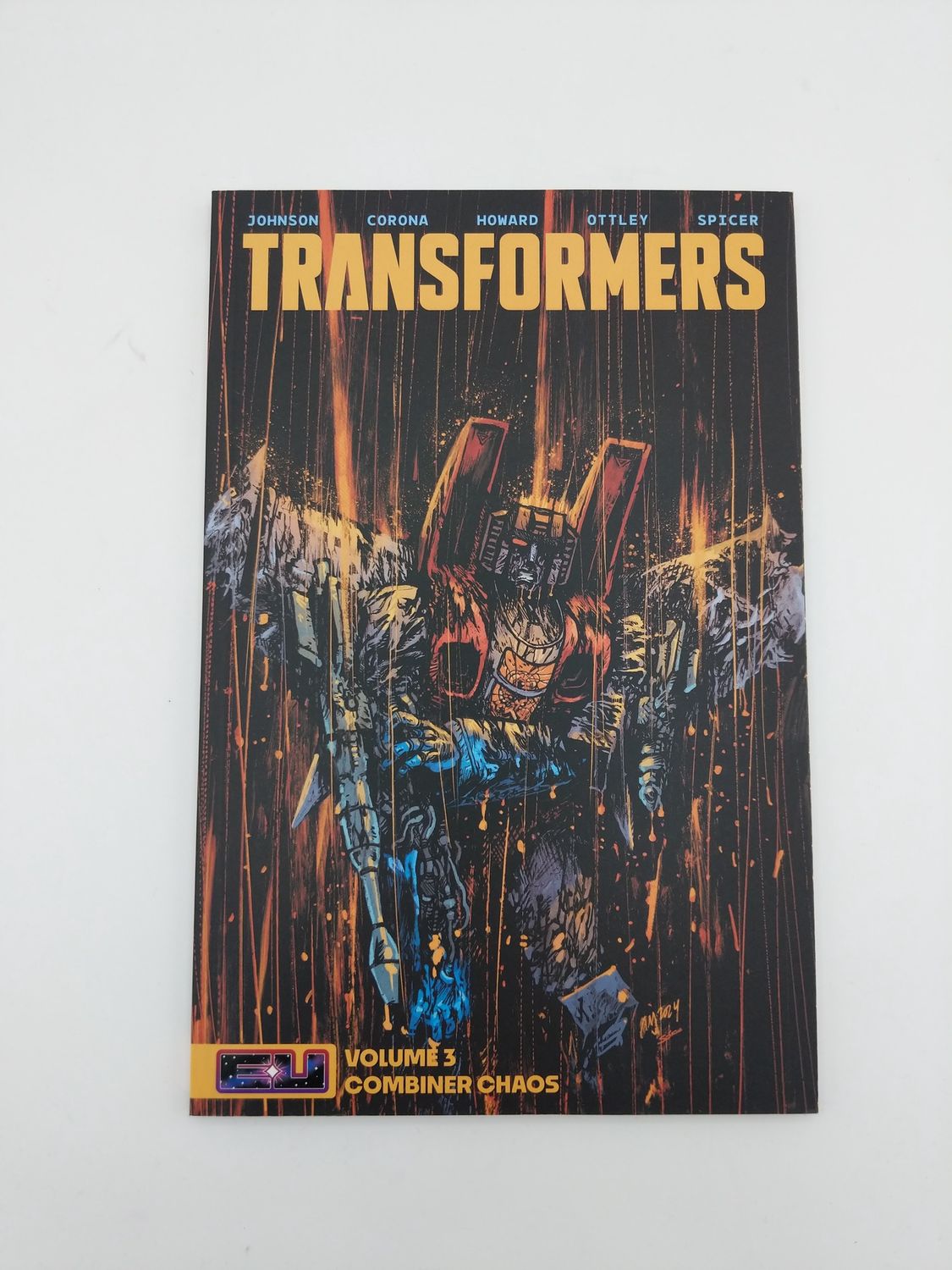 Daniel Warren Johnson Transformers Graphic Novel Vol. 3 Combiner Chaos 2025