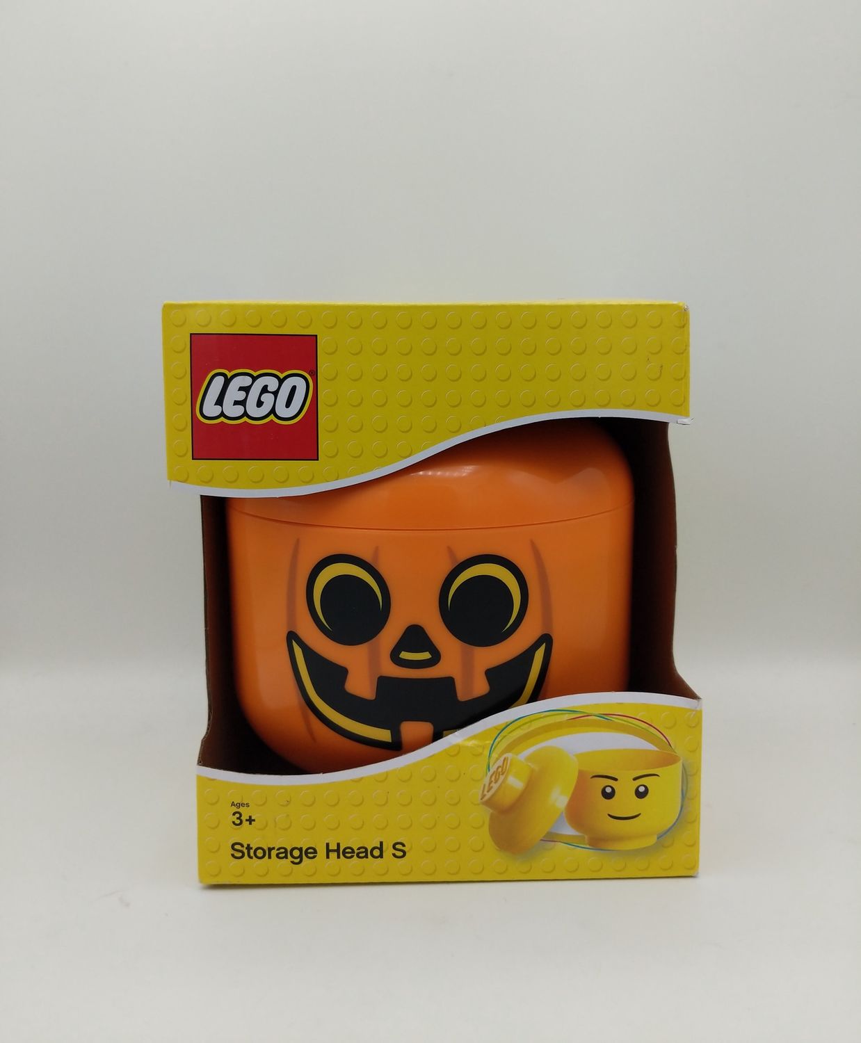 Lego Storage Head Small Jack O' Lantern 2019