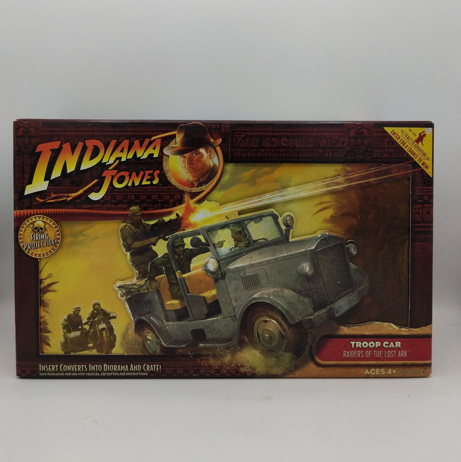 Hasbro Indiana Jones Troop Car Raiders of the Lost Ark Figure 2008