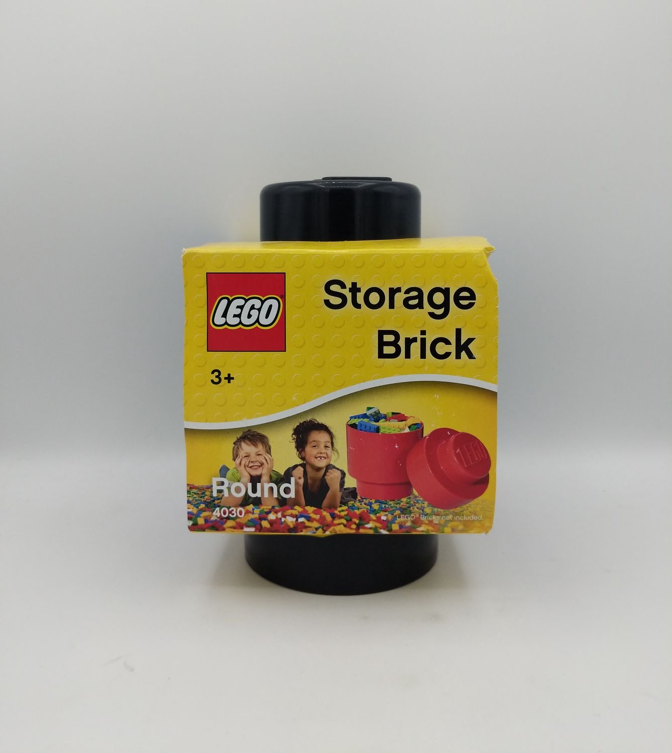 Lego 4030 Storage Brick Round Black 2018