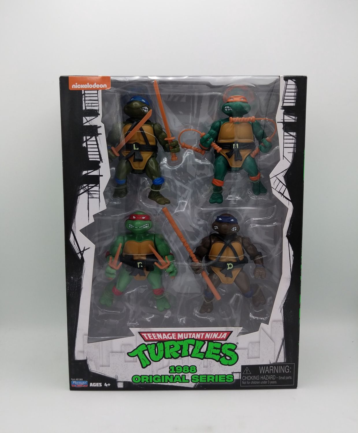 Playmates Teenage Mutant Ninja Turtles 1988 Series Figures 2019