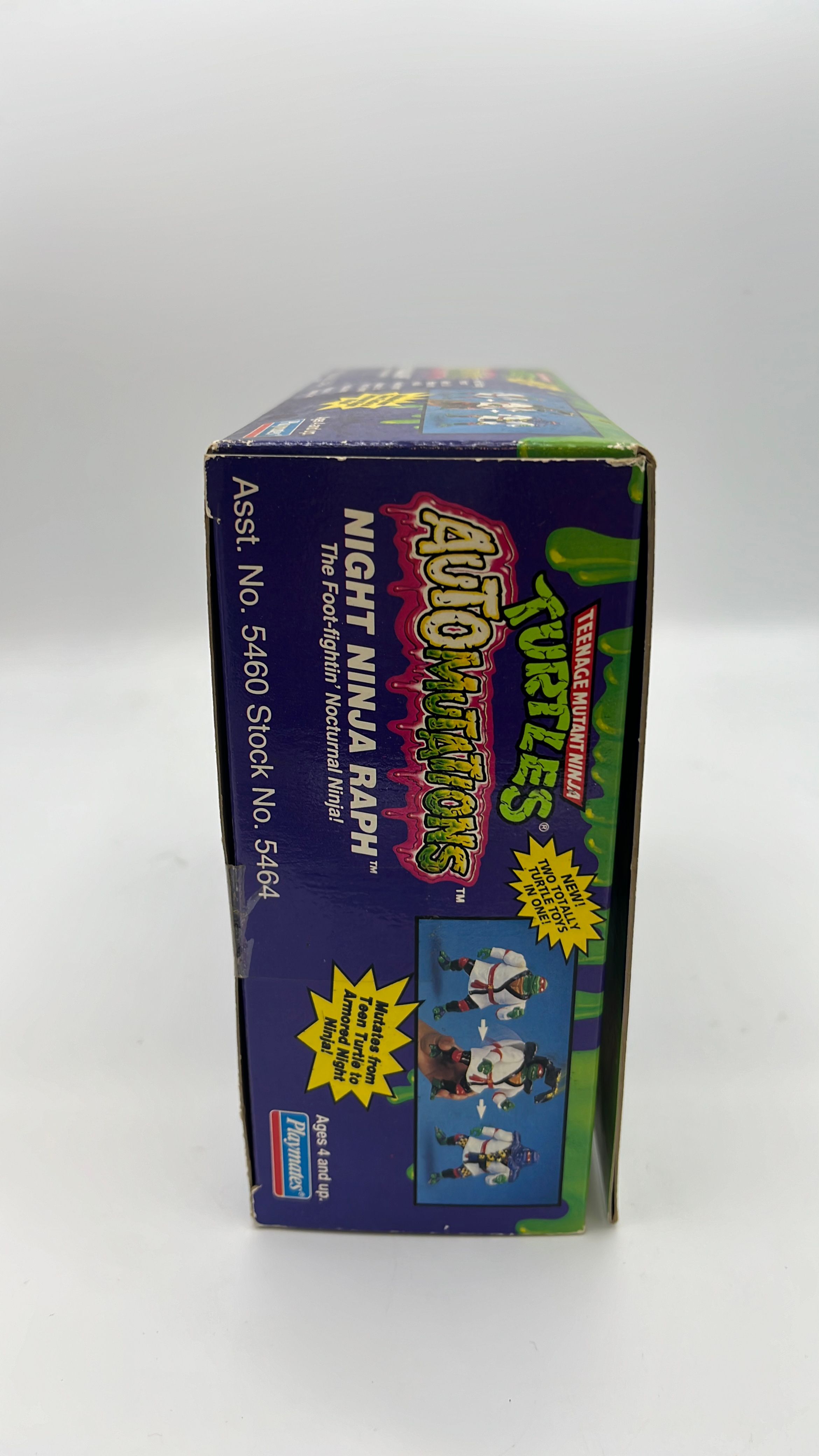 Playmates TMNT Figure AutoMutations Night Ninja Raph Vintage Figure 1993 view 4
