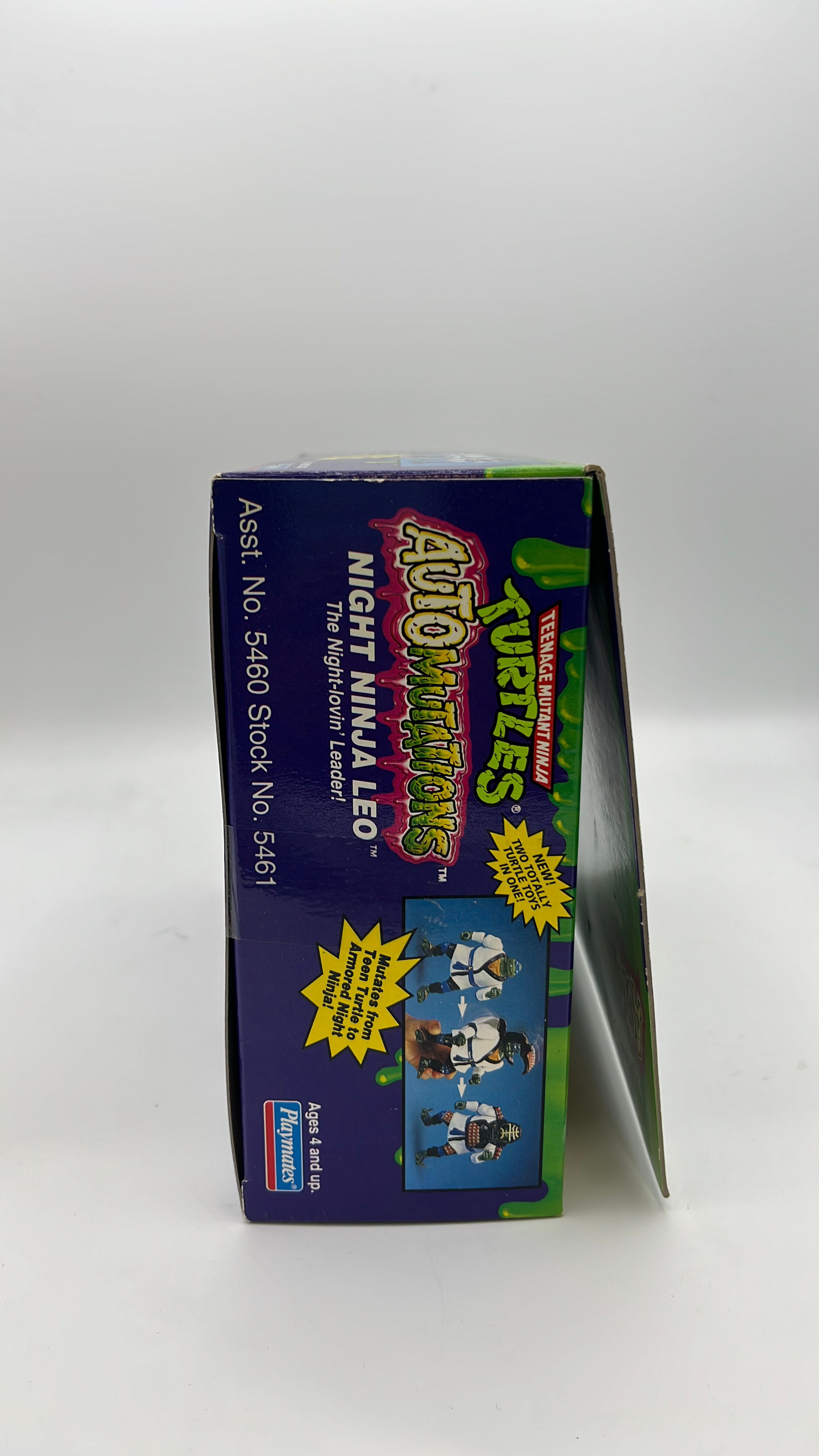 Playmates TMNT Figure AutoMutations Night Ninja Leo Vintage 1993 view 4