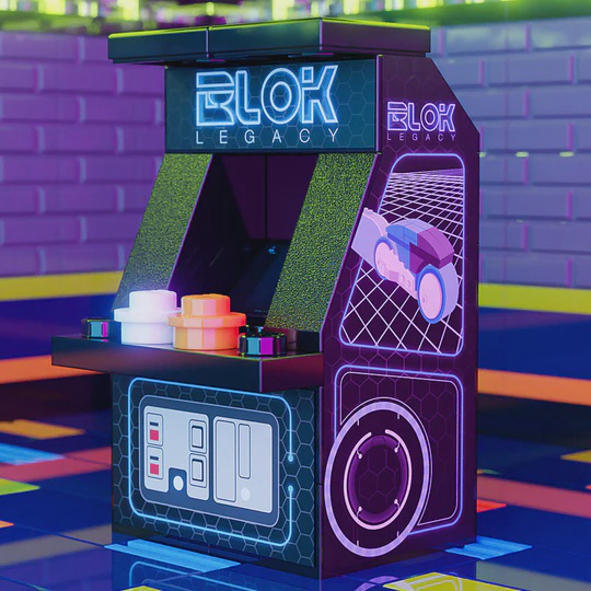 B3 BLOK Legacy Arcade Machine Custom Lego