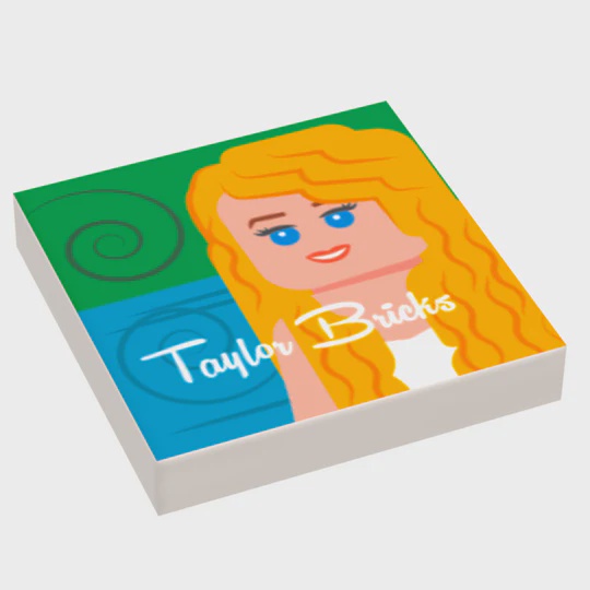 B3 Taylor Bricks 2006 Music Album Cover Custom Lego