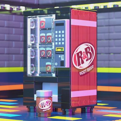 B3 R&B Root Beer Custom Lego