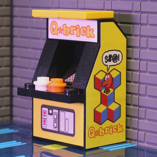 B3 Q*Brick Arcade Machine Custom Lego