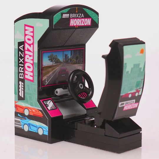 B3 Brixza Horizon Arcade Racing Game Custom Lego