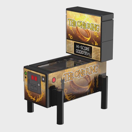 B3 The One Ring LOTR Pinball Arcade Machine Building Set Custom Lego