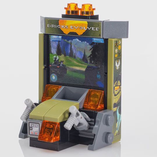 B3 Bricks Evolved Shooter Arcade Game Custom Lego