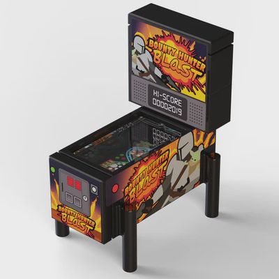 B3 Bounty Hunter Blast Pinball Arcade Machine Custom Lego