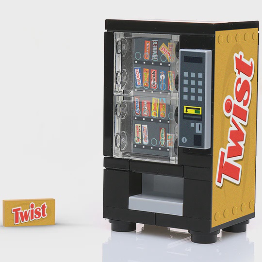 B3 Twist Candy Vending Machine Custom Lego