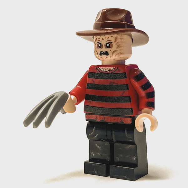 B3 Freddy (Elm St.) Horror Minifigure Custom Lego