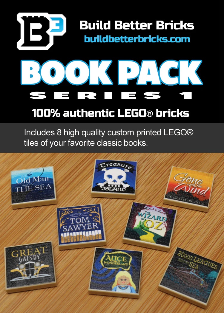B3 Classic Books Pack (Series 1) Custom Lego